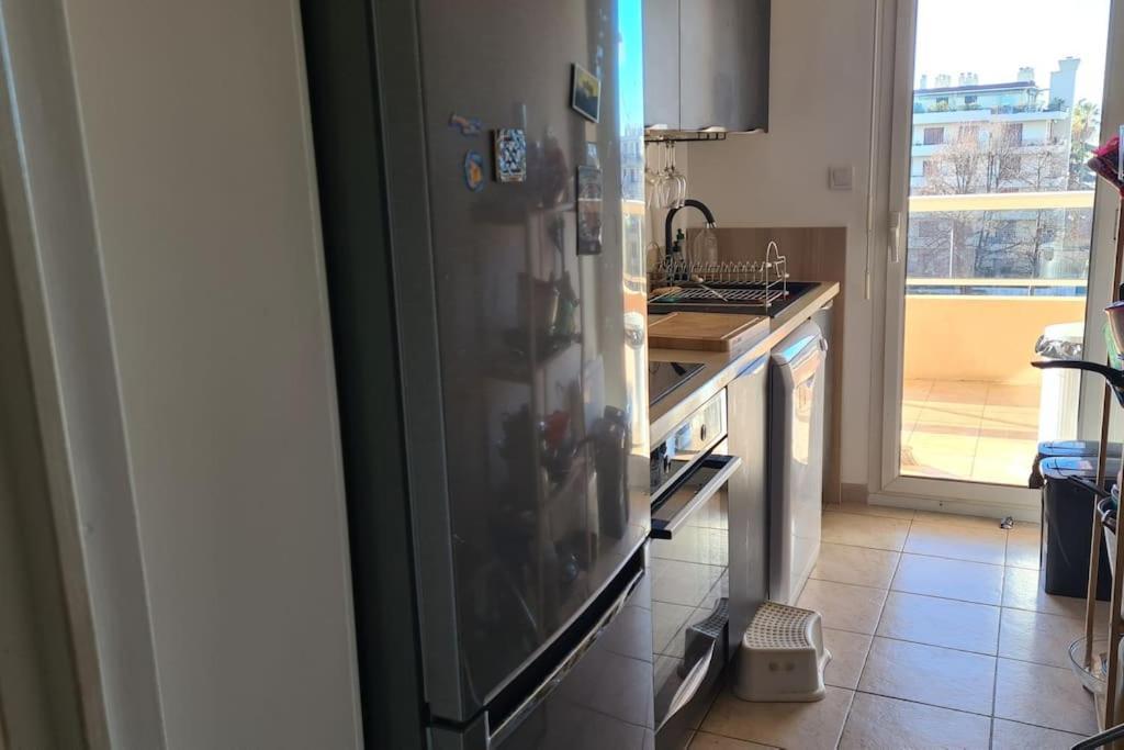 Appartement Vue Mer Sur Les Hauteurs De Nice Exterior foto