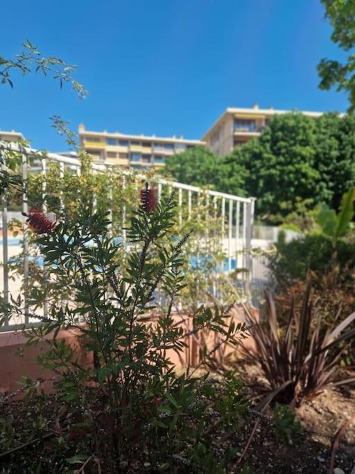 Appartement Vue Mer Sur Les Hauteurs De Nice Exterior foto